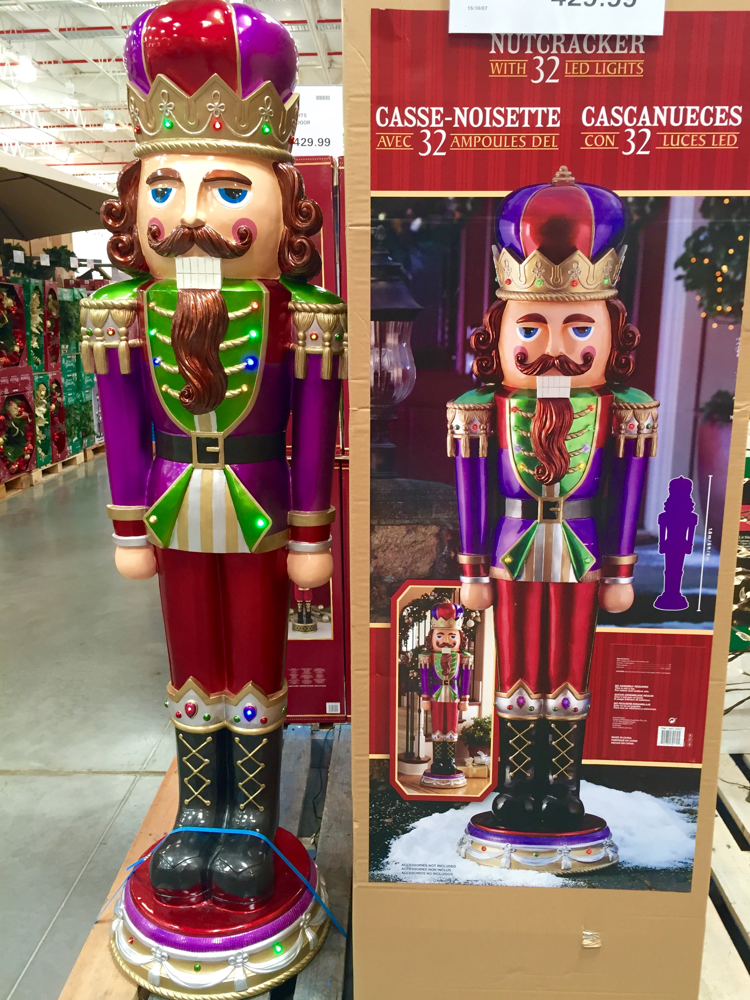 big nutcracker christmas