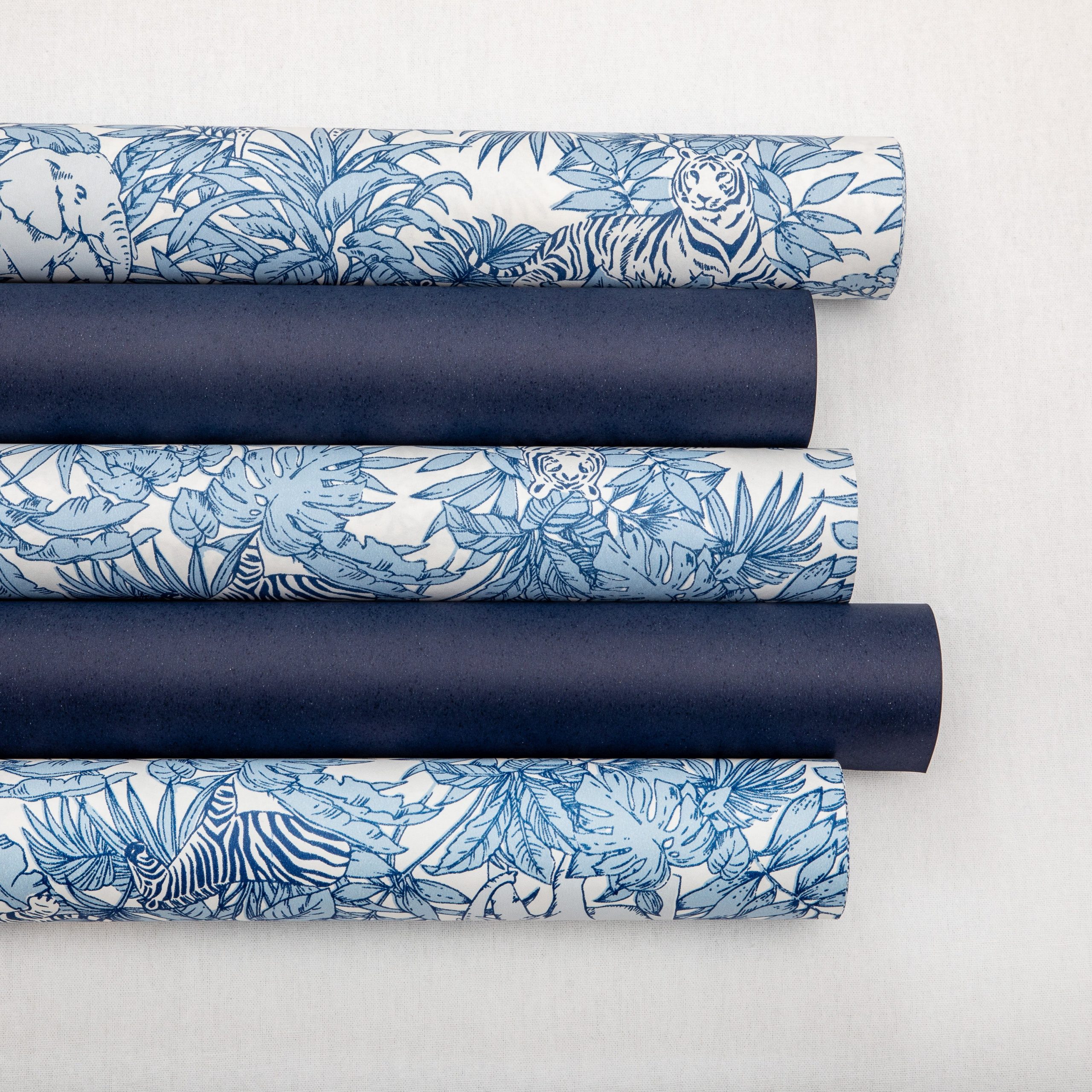Wrapping Paper French Blue Safari Daily Wrap
