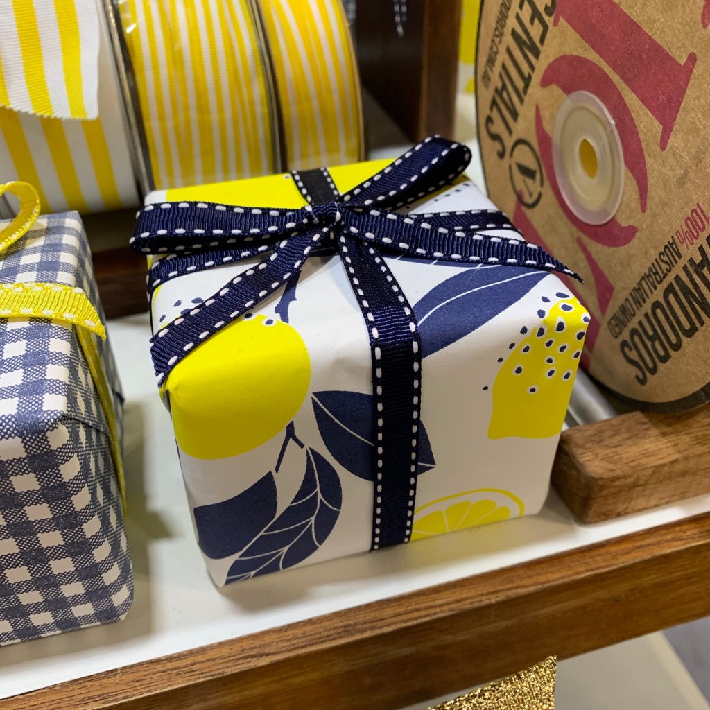 Wrapping Paper Lemons Daily Wrap
