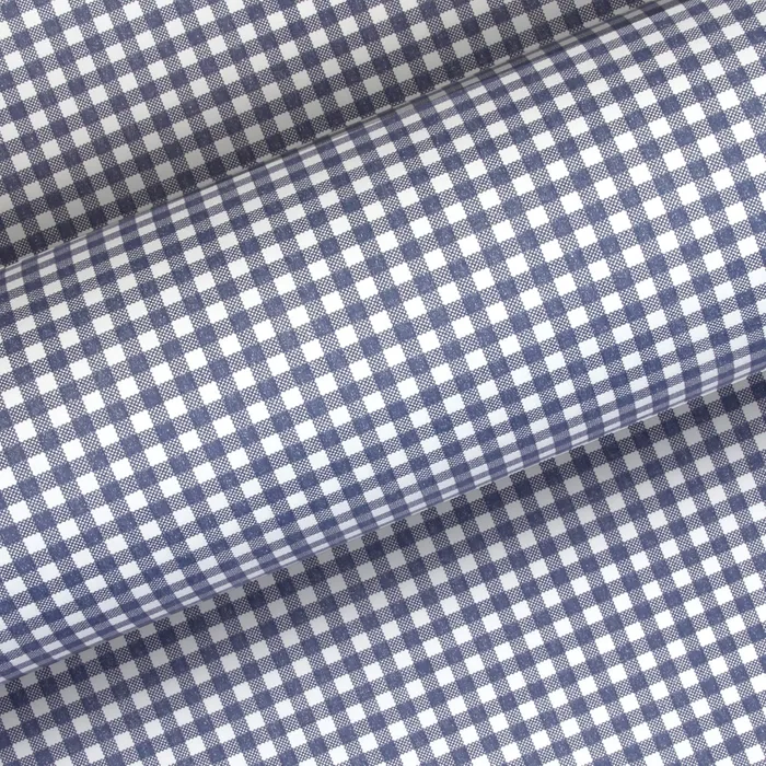 Wrapping Paper Gingham Navy