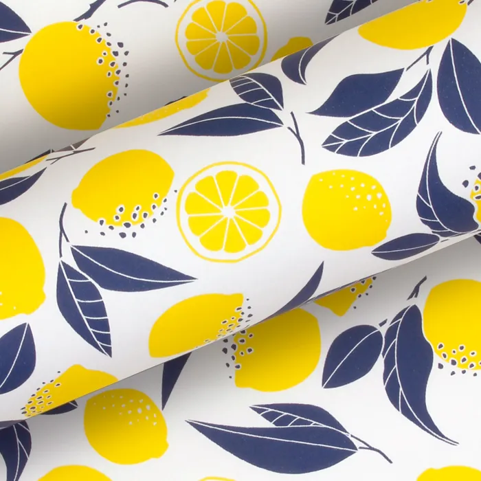 Wrapping Paper Lemons