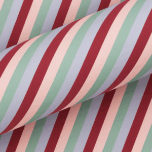 Christmas Wrapping Paper Peppermint Parade Eucalyptus