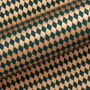 Diamonds Evergreen & Gold Wrapping Paper