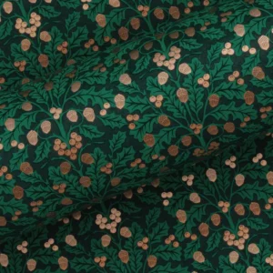 Christmas Wrapping Paper Harvest Evergreen